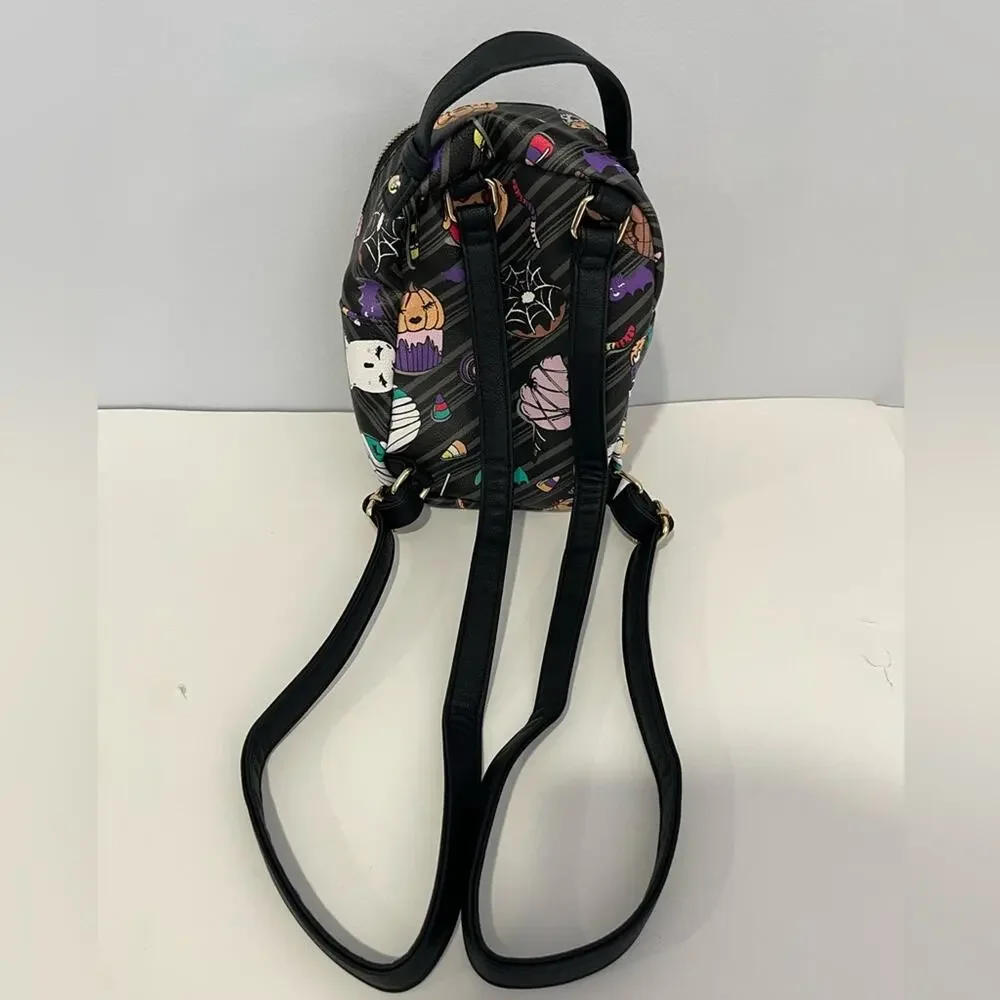 Betsey‎ Johnson Kitsch Halloween Dog Pug Bag Mini Backpack